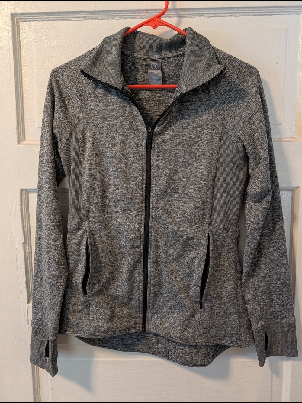 Champion Heather Gray Full-Zip Utility Jacket - Picture 1 of 3